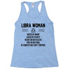 Libra Woman Racerback Tank