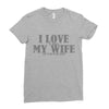 i love it when my wife let's me play golf Ladies Fitted T-Shirt