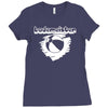 bademeister fun wasserball play keeper baywatch ocean beach Ladies Fitted T-Shirt