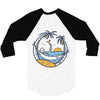 skull summer 3/4 Sleeve Shirt