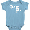 hi 5 Baby Onesie