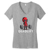 deadlift Women's V-Neck T-Shirt
