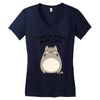 i am in love with cats Women's V-Neck T-Shirt
