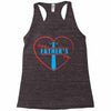 happy father's day Racerback Tank