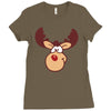 christmas xmas Ladies Fitted T-Shirt