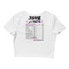 June Girl Facts Gemini Crop Top