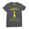 We are Hoping It's a Sith Ladies Fitted T-Shirt