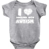 i love someone with autism Baby Onesie
