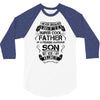 Super Cool Father Of A Freaking Awesome Son 3/4 Sleeve Shirt