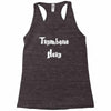 trombone hero funny music Racerback Tank