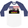 2018 Women's March On New York City 3/4 Sleeve Shirt