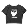 people without beard Crop Top