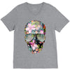 Summer Skull V-Neck Tee