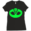 pj masks gekko symbol Ladies Fitted T-Shirt
