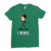 i rebel Ladies Fitted T-Shirt