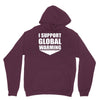 i support global warming Hoodie