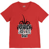 Kraken Loves Boat V-Neck Tee