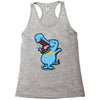 blue crocodile! Racerback Tank