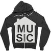 house music Zipper Hoodie