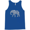 elephant filled pattern cool Tank Top