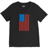 american flag V-Neck Tee