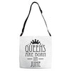 queens are born in june (2) Adjustable Strap Totes