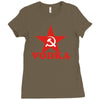 vodka Ladies Fitted T-Shirt