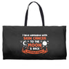 I Love Someone with Skin Cancer to The Moon and Back to Infinity Weekender Totes