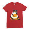 i dont want to job Ladies Fitted T-Shirt