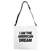 i am the american dream Adjustable Strap Totes