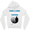 Papa And Son Fishing Partners For Life Zipper Hoodie