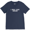 fluent sarcasm V-Neck Tee