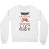 camping lady Crewneck Sweatshirt