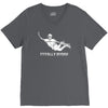 totally board skateboard V-Neck Tee