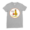 calvin hobbes Ladies Fitted T-Shirt