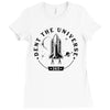 Dent The Universe Ladies Fitted T-Shirt