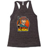 the man with no face Racerback Tank