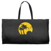 beach silhouette birds sand sunset Weekender Totes