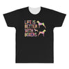 life is better with boxers All Over Men's T-shirt
