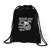 nobody ever got sick from smoking tyres Drawstring Bags