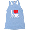 i love jesus Racerback Tank
