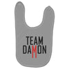 team damon salvatore Baby Bibs