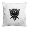 skull Throw Pillow