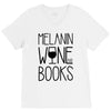 melanin wine books V-Neck Tee