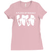 steven seagal flock of seagals seagulls Ladies Fitted T-Shirt