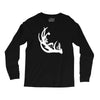 deer antler with buck forest Long Sleeve Shirts