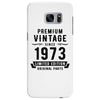 Premium Vintage Since 1973 Limited Edition Original Parts Samsung Galaxy S7 Edge