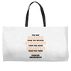 Braver Stronger Smarter Uterine Cancer Awareness Weekender Totes