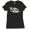 let's hug it out! Ladies Fitted T-Shirt