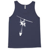 uh 1 huey air attack helicopter vinyl decal fire fighting cdf usfs Tank Top
